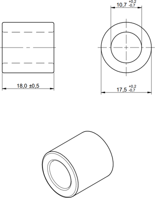 74270094 Würth Elektronik eiSos Ferrite cable cores Image 2