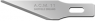 Scalpel blade, for ACMH1 SM, BW 9 mm, L 40 mm, ACM11 SM