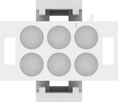 350848-6 AMP PCB Connection Systems Image 4