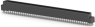 Pin header, 160 pole, pitch 1.27 mm, straight, black, 1-1734100-6