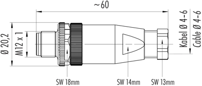 99 0529 12 04 binder Sensor-Actuator Connectors Image 2