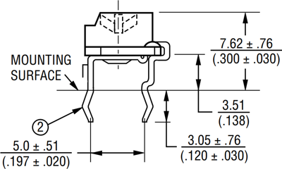 3306F-1-103 Bourns Electronics GmbH Trimmer Potentiometers Image 2