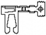 Plug-in socket, 0.8-1.4 mm², AWG 18-16, crimp connection, 530505-8