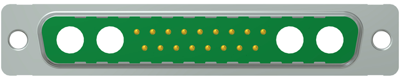 321WA4PAM99A10X CONEC D-Sub Connectors Image 3