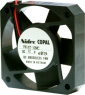 DC axial fan, 12 V, 62 x 62 x 14.5 mm, 21.6 m³/h, 23 dB, slide bearing, Nidec Copal, F614T-12MC