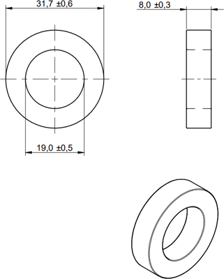 74270104 Würth Elektronik eiSos Ferrite cable cores Image 2