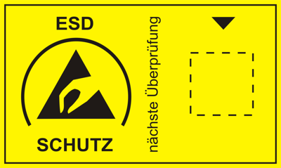 C-102 765 BJZ Inspection labels, plates and tapes