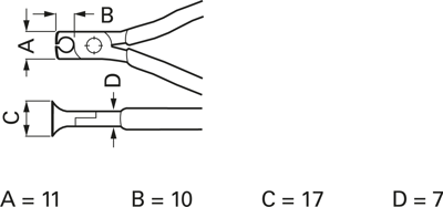 64 32 120 Knipex Side Cutters, Tip Cutters Image 2