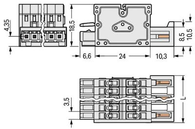 734-370 WAGO Connecting Blocks Image 2