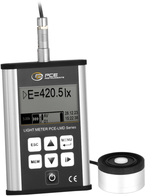 PCE-LMD 200 PCE Instruments Luxmeter, Sound Level Meter, Magnetic Field Tester Image 1