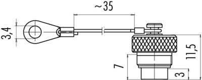 08 0352 000 001 binder Accessories for Industrial Connectors Image 2