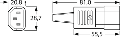 4732.0000 SCHURTER Device Connectors Image 3