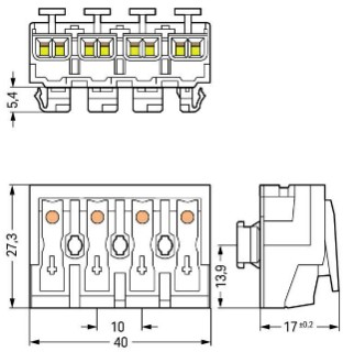 294-8024 WAGO Terminal Blocks Image 3