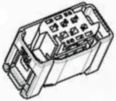 1-967616-1 AMP Automotive Power Connectors