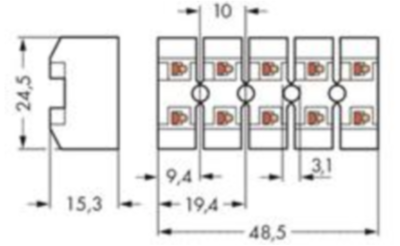 272-101 WAGO Terminal Blocks Image 2