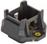 Bulkhead housing, size 1A, polyamide, screw locking, IP65, 09100000300