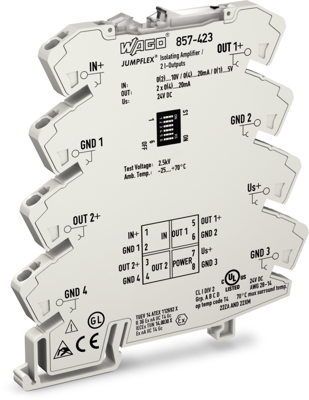 857-423 WAGO Signal Converters and Measuring Transducers Image 1