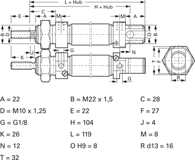 28.24.100 Kendrion Kuhnke Cylinders