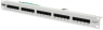 ISDN patch panel, LSA, (W x H x D) 482 x 44 x 109 mm, gray, DN-91325-1