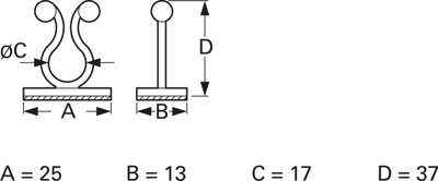 6559AA00AS fastpoint Cable Holders Image 2