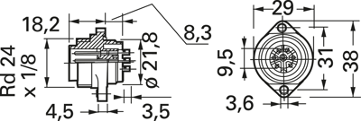 932326100 Hirschmann Automation and Control Other Circular Connectors Image 2