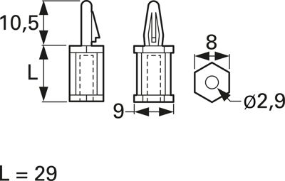 2467AA00 fastpoint PCB Fasteners Image 3