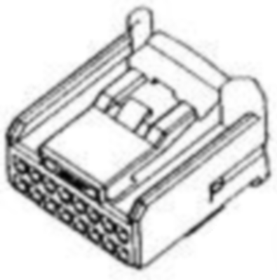 1318386-1 AMP Automotive Power Connectors