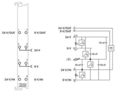 750-626/040-000 WAGO Feed and segment modules Image 3