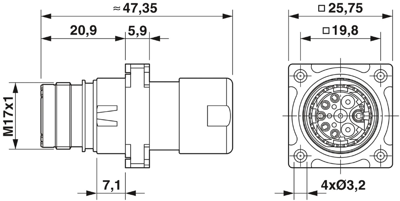 1617872 Phoenix Contact Accessories for Industrial Connectors Image 2