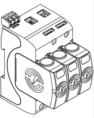 5095332 OBO Bettermann Overvoltage Protection Image 3