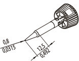 0142PDLF08L/SB Ersa Soldering tips, desoldering tips and hot air nozzles Image 2