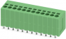 PCB terminal, 12 pole, pitch 3.5 mm, AWG 24-16, 17.5 A, spring-clamp connection, green, 1990957