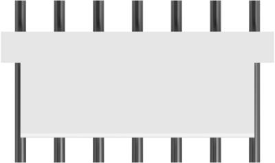 640388-7 AMP PCB Connection Systems Image 3