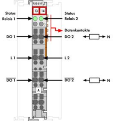 753-517 WAGO Relay modules Image 2