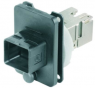 Socket, RJ45, 8 pole, 8P8C, Cat 6, 100007419