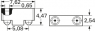 Fuse holder, 8.5 mm/TR5/TE5, 6 A, 250 V, PCB mounting, 56400001009