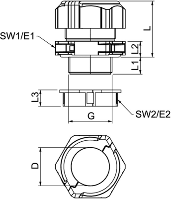 2024970 OBO Bettermann Cable Glands Image 3