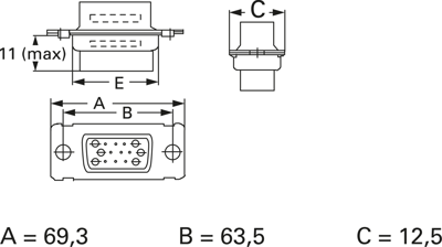 1658684-1 AMP D-Sub Connectors Image 2