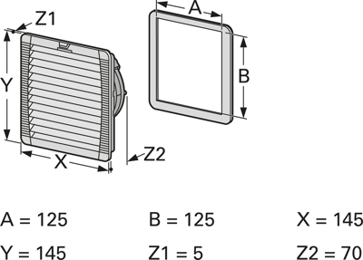 PF22.000 Pfannenberg Panel-Mount Fans Image 5