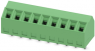PCB terminal, 9 pole, pitch 3.5 mm, AWG 26-16, 10 A, screw connection, green, 1751167