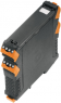 Polyamide DIN rail enclosure, (L x W x H) 119.2 x 12.5 x 113.6 mm, orange/black, IP20, 1519300000