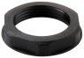 Counter nut, M50, 60 mm, IP67, black, 1736970000