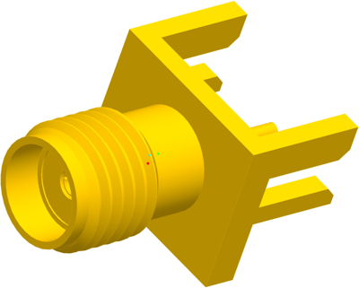 901-10003 Amphenol RF Coaxial Connectors Image 2