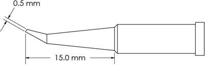 GT4-CN1505R METCAL Soldering tips, desoldering tips and hot air nozzles