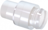 Light guide, planarem Kopf, 9.3 mm, PC glasklar