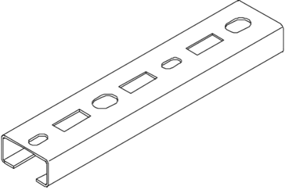 1104593 OBO Bettermann DIN Rails Image 2