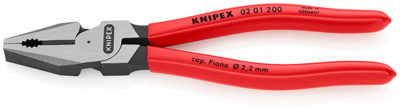 02 01 200 Knipex Combination Pliers, Multi-Function Pliers