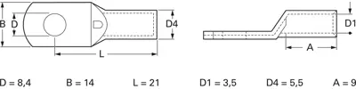 3411A Vogt Cable Lugs