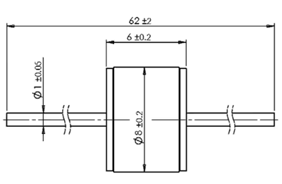 B88069X4301S102 EPCOS Gas Discharge Tubes Image 2