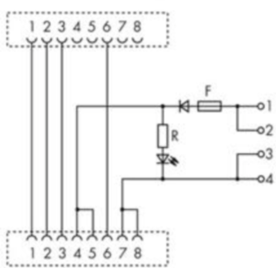 289-196 WAGO Transfer Modules for Mounting Rail Image 2